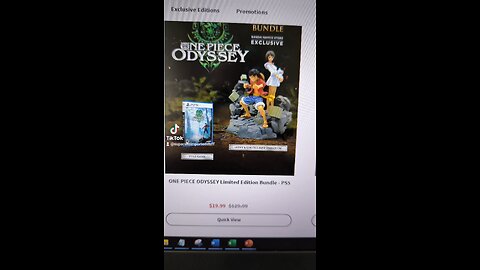 One Piece Odyssey Collector's Edition False Hope (lol)