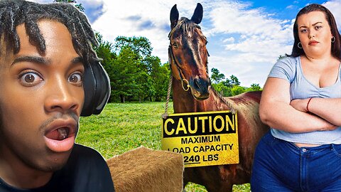 Plus Size TikToker ANGRY She’s Too Heavy For Horse! | Vince Reacts