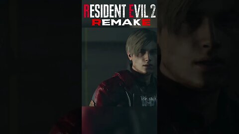 RESIDENT EVIL 2 REMAKE - LEON MEET ADA WONG #re2remake #leonskennedy #adawong #short