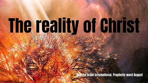 The reality of Christ