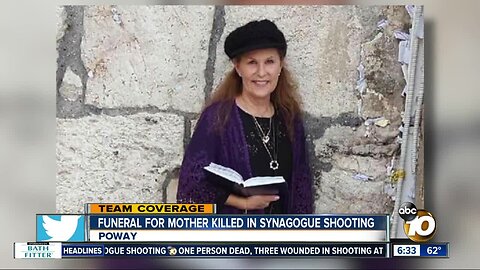 Funeral to be held for woman killed in synagogue shooting