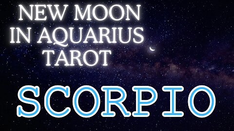 Scorpio ♏️ - Your home’s potential! New Moon in Aquarius tarot reading #scorpio #tarotary #tarot