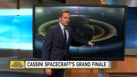 NASA's Cassini spacecraft at Saturn nears fiery finale