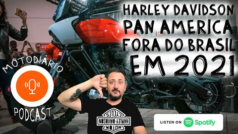 Harley Davidson PAN AMERICA FORA DO BRASIL EM 2021