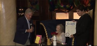 Las Vegas Strip's first female magician turns 100 this month