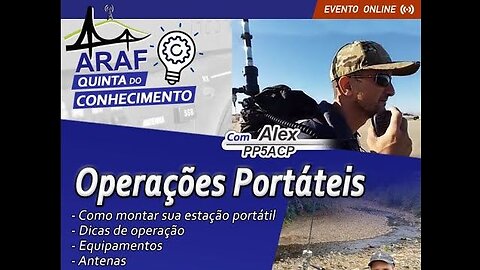 #ARAF _ Operações Portáteis _ #PP5ACP _ Quinta do Conhecimento(360p)