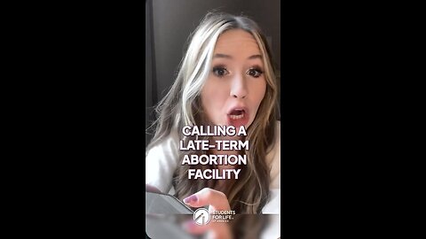 CALLING A LATE-TERM ABORTION CLINIC