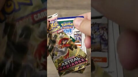 #SHORTS Unboxing a Random Pack of Pokemon Cards 125