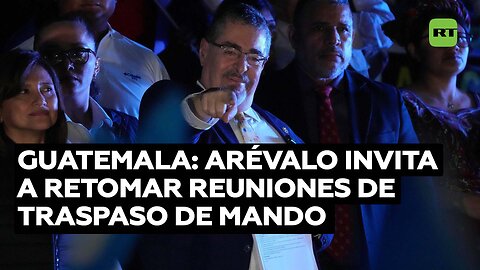 El presidente electo de Guatemala propone reanudar el traspaso de poder a petición de la OEA