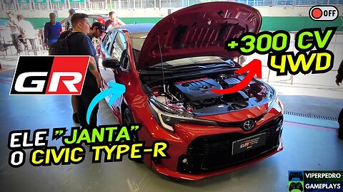 COROLLA GR RACING: o HATCH ESPORTIVO da TOYOTA com MAIS DE 300 CV! | FESTIVAL INTERLAGOS 2023