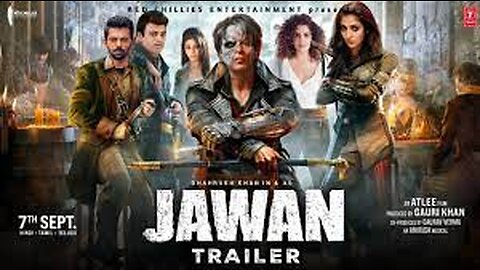 Jawan | Official Hindi Trailer | Shah Rukh Khan | Atlee | Nayanthara | Vijay S | Deepika P | Anirudh