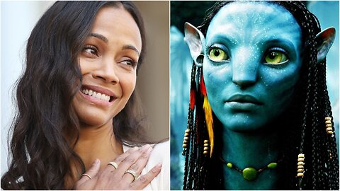 Zoe Saldana Thanking Fans For The Support For Avatar Way Of Water