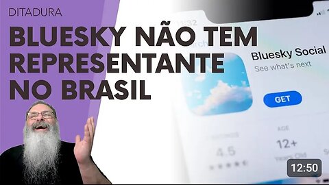 FOLHA faz CONTORCIONISMO LÓGICO para TENTAR EXPLICAR porque BLUESKY pode e X não pode OPERAR AQUI