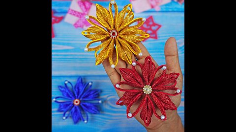 DIY Christmas Decorations🎄How to Make Paper Christmas Snowflake❄️