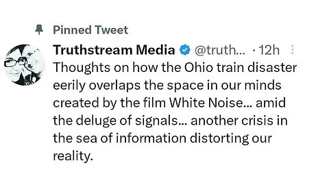 Shoutout To "Truthstream Media" For Their Recent Coverage of The Ohio Chemical Disaster