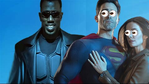 Superman, Lois, and Blade