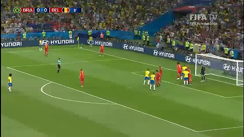 Brazil Vs Belgium | FIFA WC2018| highlights