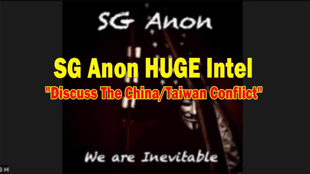 SG Anon HUGE Intel 01.11.24: "SG Anon Sits Down w/ Jon Dowling To Discuss The China/Taiwan Conflict"