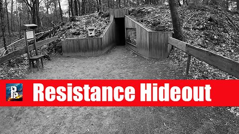 Exploring a WWII Resistance Hideout