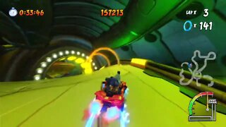 Oxide Station Ring Rally Gameplay - Crash Team Racing Nitro-Fueled (Nintendo Switch)