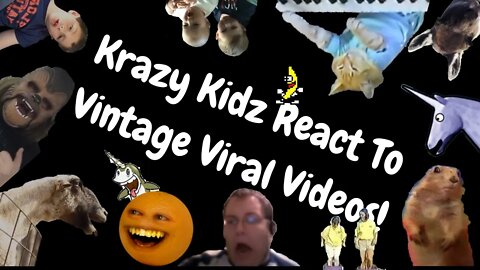 Krazy Kidz React To Vintage Viral Videos | Krazy Kidz Creations