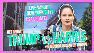 TRUMP vs HARRIS + 2E MOORDAANSLAG OP TRUMP 😱 - LONNEKE TALKS USA