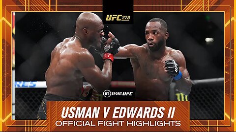 Kamaru Usman v Leon Edwards II / Fight Highlights