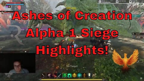 Ashes of Creation PVP Gameplay Alpha 1 Siege Highlights