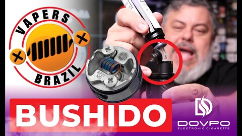 Dovpo / BP Mods Bushido V3 RDA - Excelente RDA Single Coil - Review PTBR