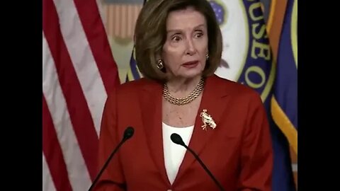 PELOSI: “There’s no point in saying good morning, because it certainly is not one.”