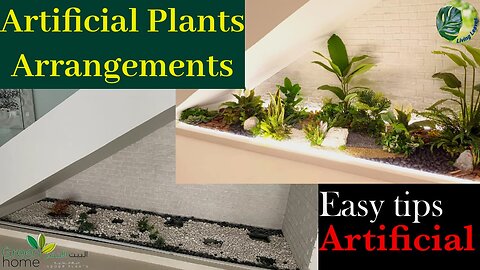 Artificial plants arrangements home decor