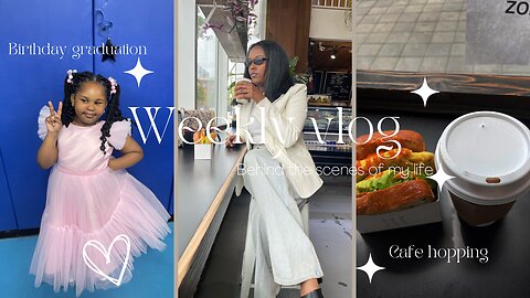 weekly vlog| my birthday & graduation celebration, bts of content creator, cafe hopping,cozy vlog