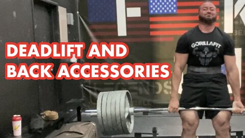 DEADLIFT AND BACK ACCESSORIES EXERCISES