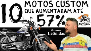 Moto CUSTOM BOA e BARATA ainda EXISTE? 10 Motos Custom que AUMENTARAM até 57%. De quem é a CULPA?