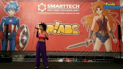 Caulifla de Dragon Ball Super no Concurso Cosplay do Up!ABC 2019