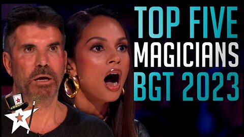 TOP FIVE BEST MAGICIANS 2023 - Britain's Got Talent!