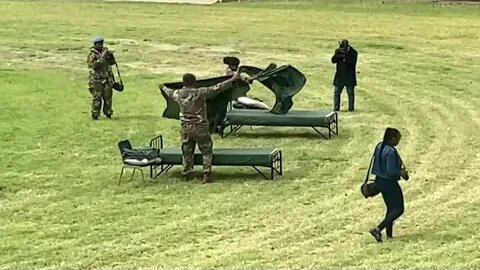 Army Morning Routine SANDF #Randshow2023