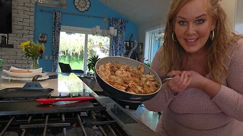 Vlogmas making Prawns and Rice !