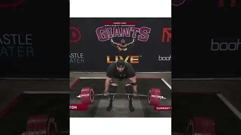 Evan Singleton 1000lb Deadlift club #Shorts