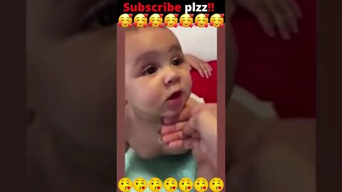 #funnybaby #cutebaby 😍😜😍🤗#2022 #shorts #shortvideo #funny #cute #kids😘 #love #comedy #compilation😜