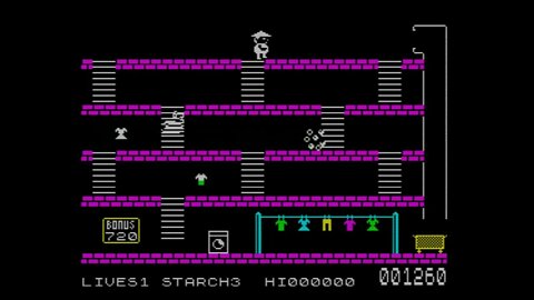 Zx Spectrum Games - Mr Wongs Loopy Laundry