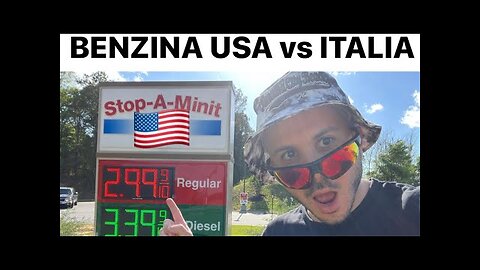 PREZZO BENZINA in USA a MAGGIO 2023 il prezzo benzina è in galloni negli USA non in litri 1 gallone=3,7854 Litri: costa meno di 1 dollaro al litro circa 80 cents e costa meno della metà che in Italia oggi a 1,75 euro al litro circa