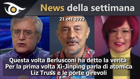 News della settimana (21 ott 2022)