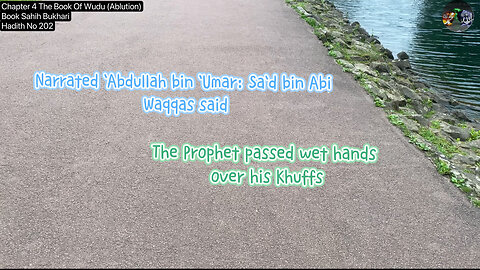 ❤️Prophet Practice Wet Hand Over Khuffs ( Socks ),Hadith 202, Volume4,Sahih Bukhari ❤️19 Sept 2024