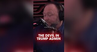 Alex Jones Reveals Who The Devil in The Trump Team is - Joe Rogan 1555