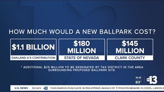 Nevada lawmakers hear Oakland Athletics' proposed ballpark funding bill Monday