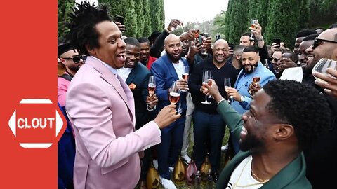 Kevin Hart Gives Motivational Toast At Roc Nation Brunch!