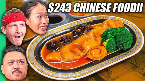 $3 Chinese Food VS $243 Chinese Food!! Rare Animal Parts!!