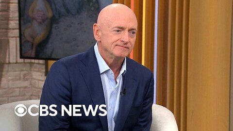 Sen. Mark Kelly talks path from space to politics to children's literature