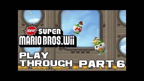 New Super Mario Bros. Wii - Part 6 - Nintendo Wii Playthrough 😎Benjamillion